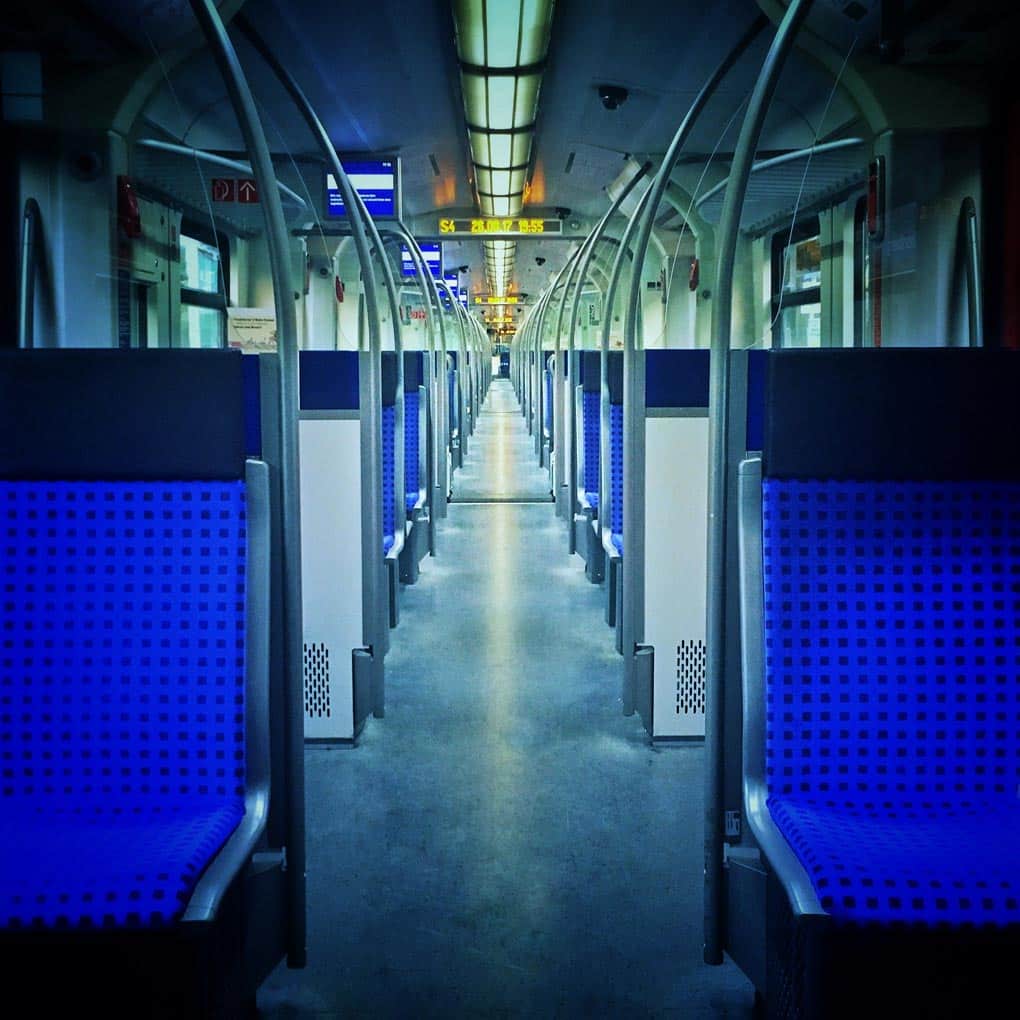 Raumfahrt in der S4 von Kronberg nach Frankfurt